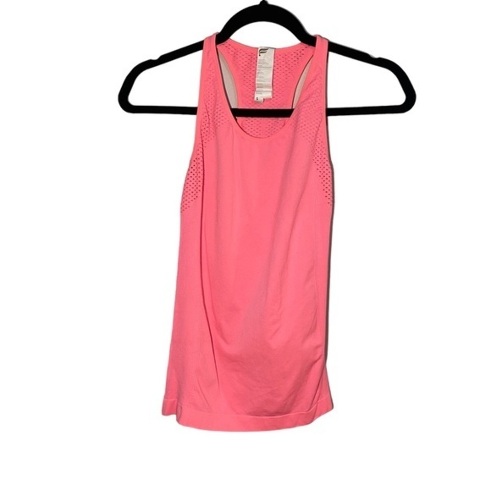 Fabletics Pink Sync Seamless Tank Racerback - Picture 4 of 7
